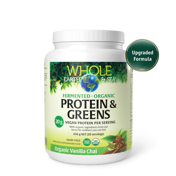 Fermented, Organic Protein & Greens